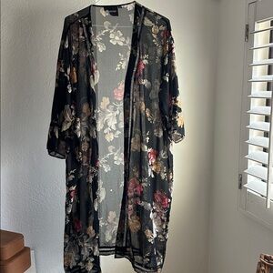Floral kimono